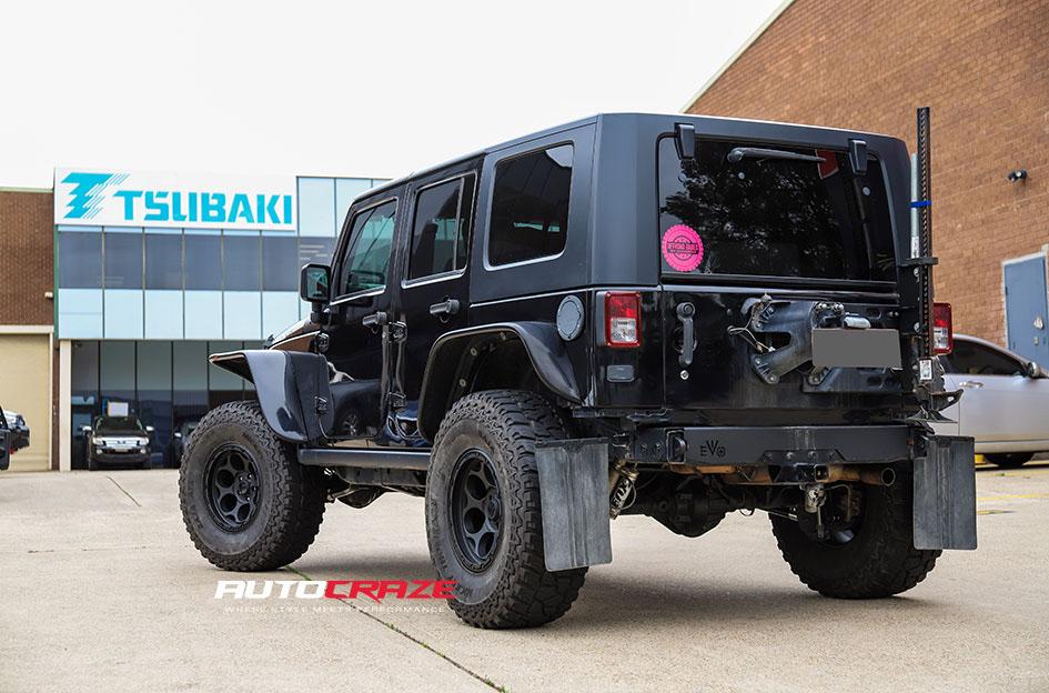 JEEP WRANGLER DIRTY HARRY TEXTURED BLACK